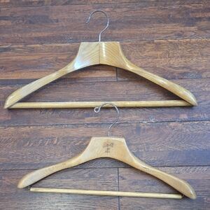 Vintage Wooden Clothes Hangers